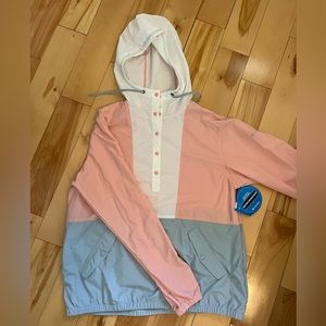 NWT Womens Columbia pullover rain jacket